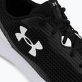 Under Armour Surge 3 bărbați pantofi de alergare negru și alb 3024883 9