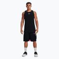 Tricou de baschet pentru bărbați Under Armour Baseline Cotton Tank 003 negru 1361901-003 2