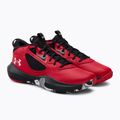 Încălțăminte de baschet pentru bărbați Under Armour Lockdown 6 roșie 3025616-600 4