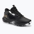 Under Armour Lockdown 6 pantofi de baschet negru/negru/aur metalic