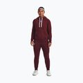 Hanorac cu glugă Under Armour Rival Fleece Hb pentru femei  maro 1356317 2