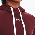 Hanorac cu glugă Under Armour Rival Fleece Hb pentru femei  maro 1356317 4