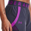 Under Armour Play Up pantaloni scurți de antrenament 2 în 1 pentru femei albastru marin și violet 1351981 4