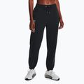 Pantaloni de antrenament pentru femei Under Armour Essential Fleece Joggers black/white