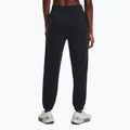 Pantaloni de antrenament pentru femei Under Armour Essential Fleece Joggers black/white 3