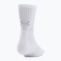 Șosete Under Armour 3-Maker Mid Crew 3 perechi white/white/mod gray 3