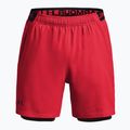 Pantaloni scurți de antrenament 2 în 1 pentru bărbați Under Armour UA Vanish Woven Sts roșu 1373764
