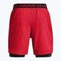 Pantaloni scurți de antrenament 2 în 1 pentru bărbați Under Armour UA Vanish Woven Sts roșu 1373764 2