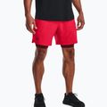 Pantaloni scurți de antrenament 2 în 1 pentru bărbați Under Armour UA Vanish Woven Sts roșu 1373764 3