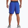 Pantaloni scurți de antrenament 2 în 1 pentru bărbați Under Armour UA Vanish Woven Sts albastru 1373764 4
