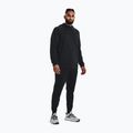 Under Armour Armour Fleece Hoodie pentru bărbați hanorac de antrenament negru 1373353-001 2