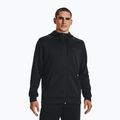 Bluză pentru bărbați Under Armour Fleece FZ Hoodie black/black