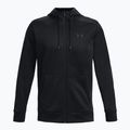 Bluză pentru bărbați Under Armour Fleece FZ Hoodie black/black 5