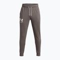Pantaloni de trening pentru bărbați Under Armour Ua Rival Terry Jogger 176 gri 1361642-176