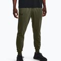 Pantaloni de antrenament pentru bărbați Under Armour Armour Fleece Joggers verde 1373362 8