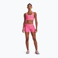 Pantaloni scurți de antrenament pentru femei Under Armour Armour Armour Mid Rise roz 1360925 2