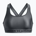 Sutien de fitness Under Armour Crossback Mid pitch gri/negru 5