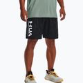 Pantaloni scurți de antrenament pentru bărbați Under Armour UA Woven Emboss negru 1361432-003 3