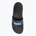 Papuci pentru bărbați REEF One Slide negri-albaștri CJ0612 6