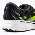 Pantofi de alergare pentru bărbați BROOKS Ghost 14 negru-verde 1103691D047 9