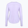 Tricou de alergare pentru femei Brooks Distance Graphic LS heather violet dash/stripe 2