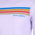 Tricou de alergare pentru femei Brooks Distance Graphic LS heather violet dash/stripe 3