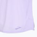 Tricou de alergare pentru femei Brooks Distance Graphic LS heather violet dash/stripe 4