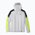 Bluză de alergat pentru bărbați Brooks Run Thermal white/asphalt/nightlife 6