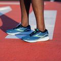Brooks Ghost 15 bărbați pantofi de alergare albastru marocan / negru / mugur de primăvară 17