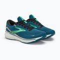Brooks Ghost 15 bărbați pantofi de alergare albastru marocan / negru / mugur de primăvară 4