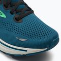 Brooks Ghost 15 bărbați pantofi de alergare albastru marocan / negru / mugur de primăvară 7