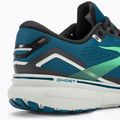 Brooks Ghost 15 bărbați pantofi de alergare albastru marocan / negru / mugur de primăvară 9