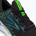 Brooks Glycerin GTS 20 pantofi de alergare pentru bărbați negru / Hawaiian ocean / verde 8