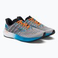 Brooks Hyperion pantofi de alergare pentru bărbați gri/albastru atomic/scarlet 4