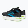Încălțăminte de alergare pentru bărbați Brooks Ghost Max black/atomic blue/jasmine 4