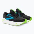 Încălțăminte de alergare pentru bărbați Brooks Ghost Max black/atomic blue/jasmine 5