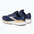 Încălțăminte de alergare pentru bărbați Brooks Adrenaline GTS 23 peacoat/ultramarina/orange 4