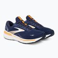 Încălțăminte de alergare pentru bărbați Brooks Adrenaline GTS 23 peacoat/ultramarina/orange 5