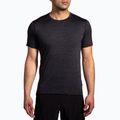 Tricou de alergat pentru bărbați Brooks Luxe htr deep black