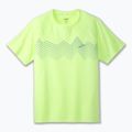 Tricou de alergare pentru bărbați Brooks Atmosphere 2.0 lime/elevate 4