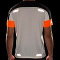 Tricou de alergare pentru bărbați Brooks Run Visible 2.0 ecru/fluoro flash/black 5