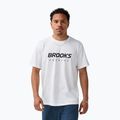 Tricou de alergare pentru bărbați Brooks Graphic white/black