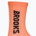 Șosete de alergare Brooks Ghost Crew orange 3