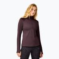 Bluză de alergare pentru femei Brooks Dash 1/2 Zip 3.0 brown
