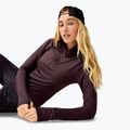 Bluză de alergare pentru femei Brooks Dash 1/2 Zip 3.0 brown 3