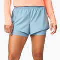 Pantaloni scurți de alergare pentru femei Brooks Dash 2in1 blue