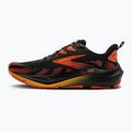 Încălțăminte de alergare pentru bărbați Brooks Ghost Trail black/red/orange 3