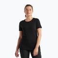 Tricou de trekking pentru femei icebreaker Tech Lite II negru IB0A59J90011