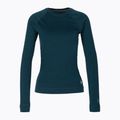 Bluză termică damă Smartwool Merino 250 Baselayer Crew Boxed twilight blue heather