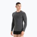 Longsleeve termoactiv pentru bărbați icebreaker Merino 150 Anatomica Crewe jet heather